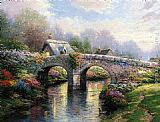 Blossom Bridge by Thomas Kinkade